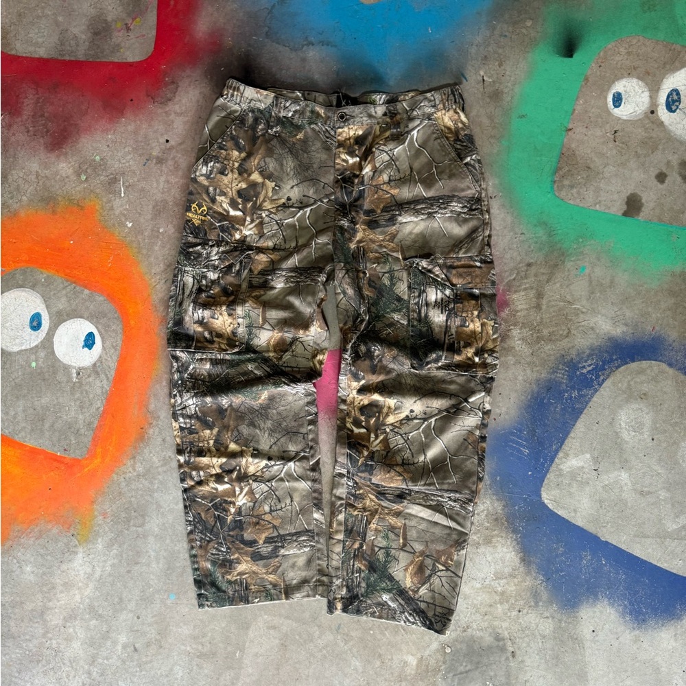 Baggy Realtree Camo Cargo Pants
